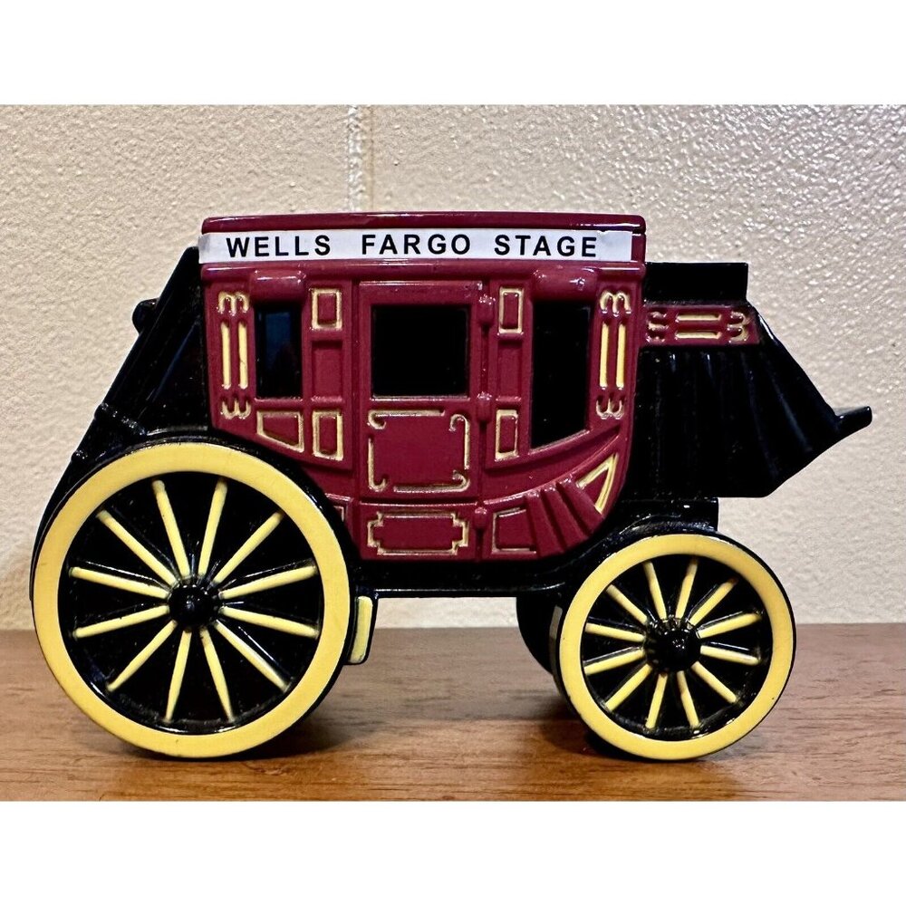 Diecast Metal Bank - collectors edition Wells Fargo Stage Coach